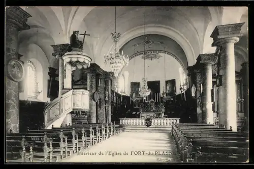 AK Fort-du-Plase, Intérieur de l`Eglise