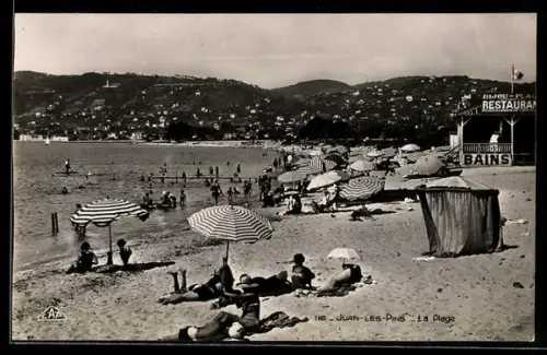 AK Juan-les-Pins, La Plage