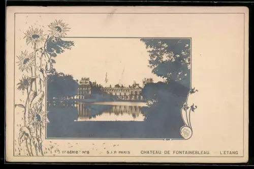 AK Fontainebleau, Le Château, L`Etang