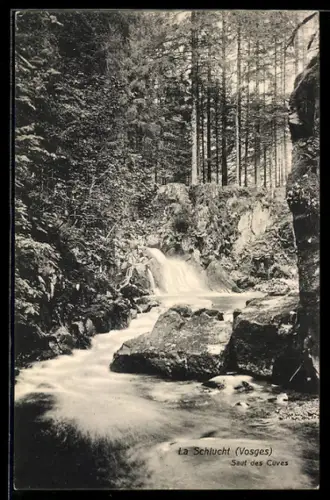 AK La Schlucht /Vosges, Saut des Cuves