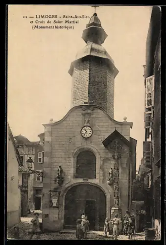 AK Limoges, Saint-Aurélien et Croix de Saint Martial