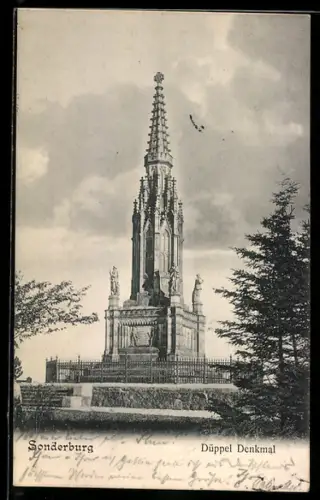 AK Sonderburg, Düppel Denkmal