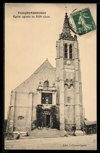 AK Fauquembergues, Eglise ogivale du XIIIe siècle