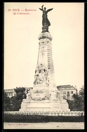 AK Nice, Monument du Centenaire