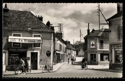 AK Souppes-sur-Loing, Rue de la Republique