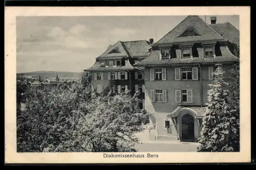 AK Bern, Partie vor dem Diakonissenhaus