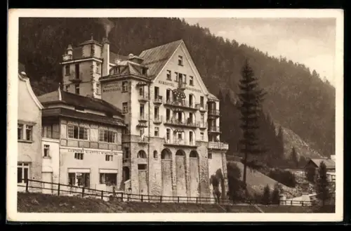 AK Badgastein, Gostners Kurhotel Hindenburg