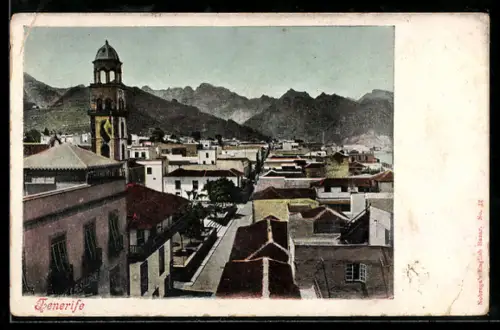 AK Tenerife, Blick über die Stadt