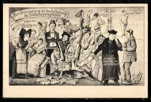 AK Erinnerung an die Aufhebung des Diktaturparagraphen