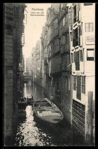 AK Hamburg, Fleeth bei der Reimerstwiete