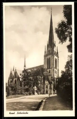 AK Kassel, Totalansicht der Lutherkirche