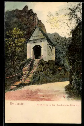 AK Bernkastel, Kapellchen in der Bernkasteler Schweiz
