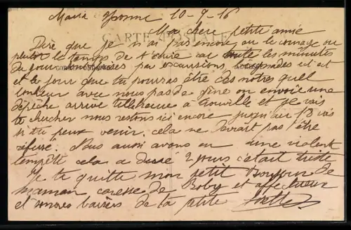 AK Villerville-sur-Mer, Mer calme