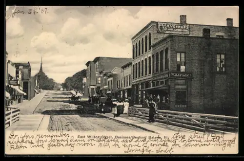 AK Batavia, IL, East Wilson Street, Business Section