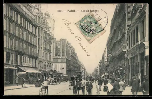 AK Paris, Rue de Rennes