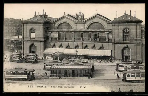 AK Paris, Gare Montparnasse