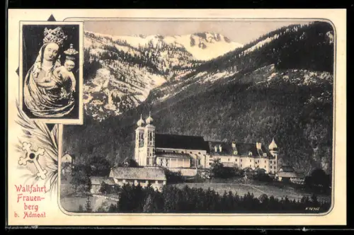 AK Frauenberg bei Admont, Blick auf die Wallfahrtskirche
