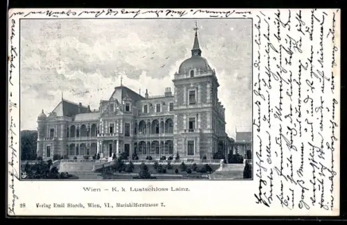 AK Wien, Lainz, K. k. Lustschloss