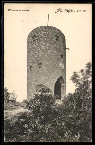 AK Gaaden /N.-Oe., Anninger, Wilhelms-Warte in der Aussenansicht