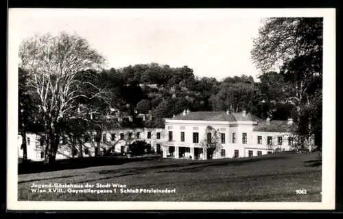 AK Wien, Schloss Pötzleinsdorf, Jugend-Gästehaus der Stadt Wien, Geymüllergasse 1
