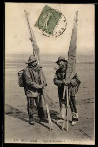 AK Honfleur, Types de Crevettiers