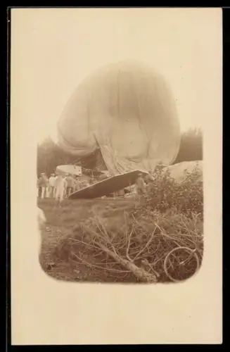 Foto-AK Rethel, Zeppelin Alsace