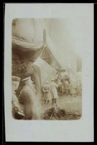 Foto-AK Rethel, Zeppelin Alsace