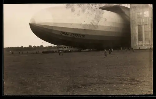 Foto-AK Luftschiff Graf Zeppelin