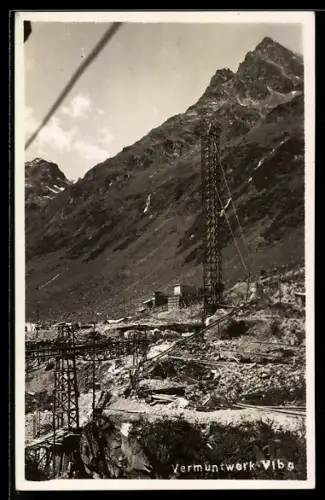 AK Partenen /Vorarlberg, Bau des Vermuntwerkes