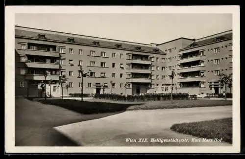 AK Wien, Karl Marx Hof in der Heiligenstädterstrasse