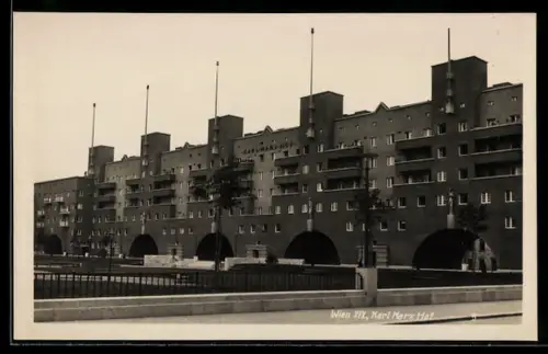 AK Wien, Blick zum Karl Marx Hof