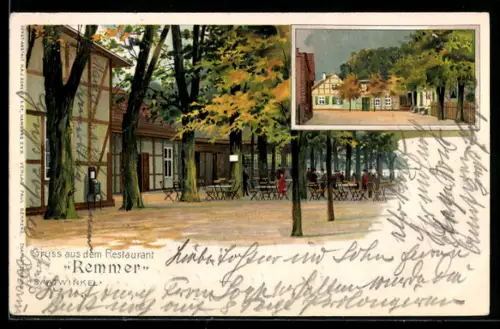 Lithographie Berlin-Tegel, Restaurant Remmer