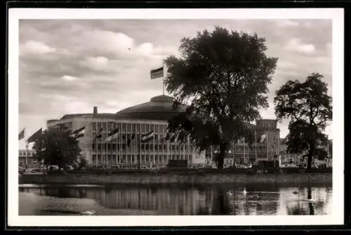 AK Frankfurt a. Main, Messegelände, Ausstellung