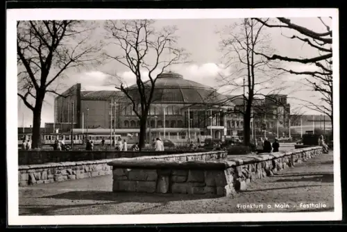 AK Frankfurt a. Main, Festhalle, Ausstellung
