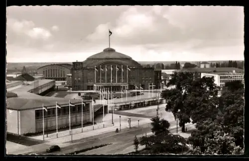 AK Frankfurt am Main, Festhalle, Messegelände, Ausstellung
