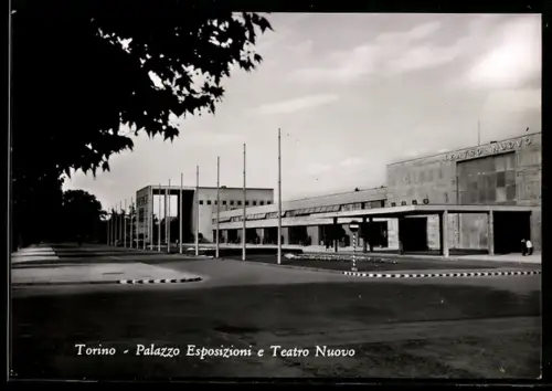 AK Torino, Palazzo Esposizione e Teatro Nuovo, Ausstellung