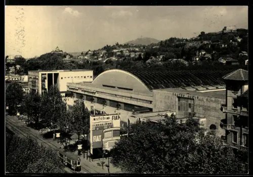 AK Torino, Palazzo Esposizione al Valentino, Ausstellung