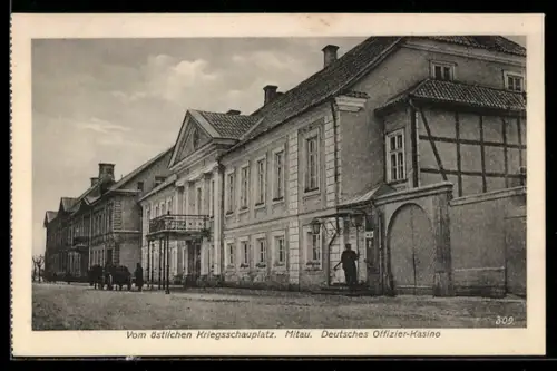 AK Mitau, Deutsches Offizier-Kasino
