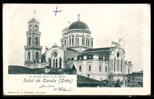 AK Candie /Crête, La Grande Eglise de St. Minas