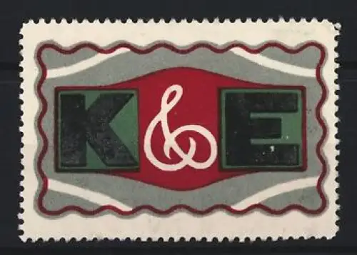 Reklamemarke J. C. König & Ebhardt, Logo