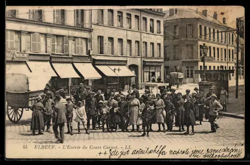 AK Elbeuf, LEntrée du Cours Carnot