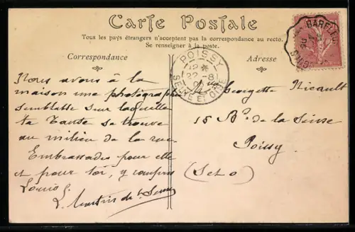 AK Barfleur, La Rue Saint-Thomas