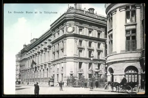 AK Paris, La Grande Poste et le Téléphone