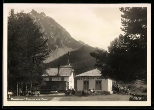 AK Tarasp, Restaurant Avrona mit Pisoc