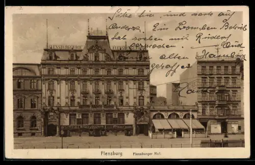 AK Flensburg, Hotel Flensburger Hof