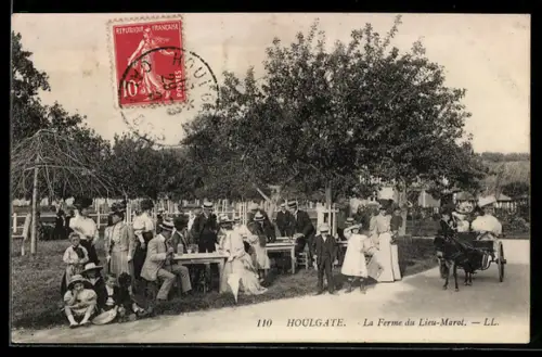 AK Houlgate, la Ferme du Lieu-Marot