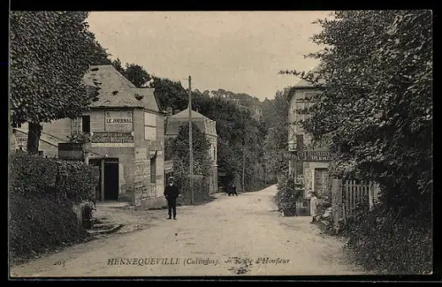 AK Hennequeville, Route d` Honfleur