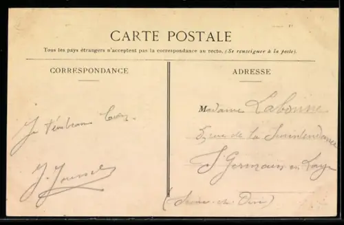 AK Asniéres, Rue de Paris