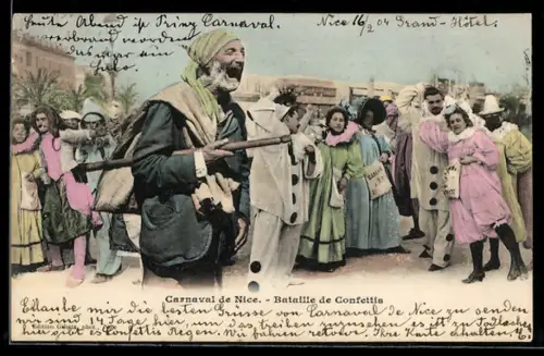 AK Nice, Carnaval de Nice, Bataille de Confettis