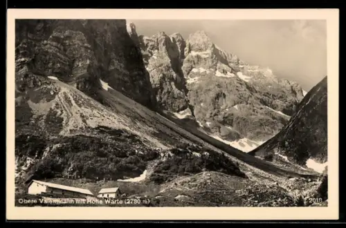 AK Plöcken, Obere Valentinalm mit Hoher Warte